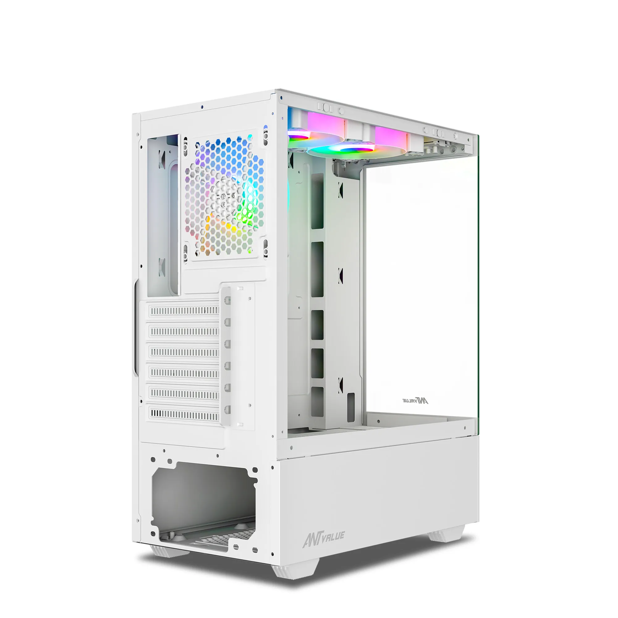 Ant Value Gaming Cabinet CV100 White view 8
